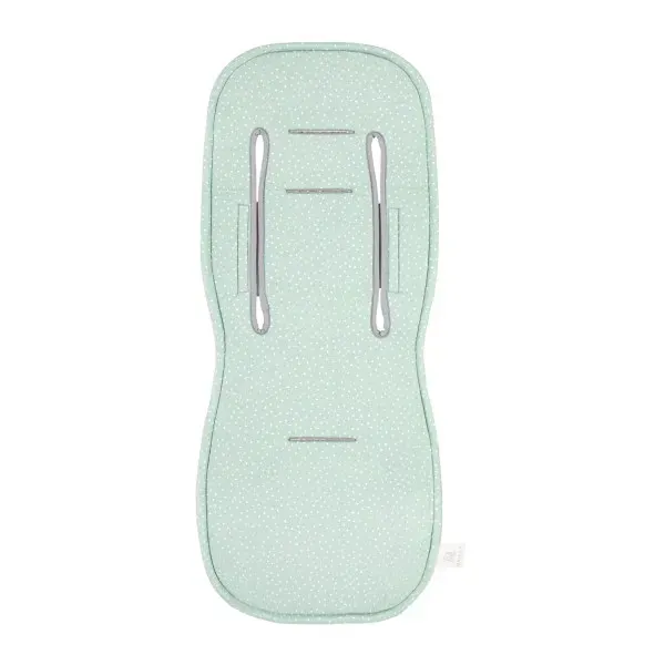 MAYLILY Anti-Sweat Stroller Insert - with 3D Mesh - Stones Sage