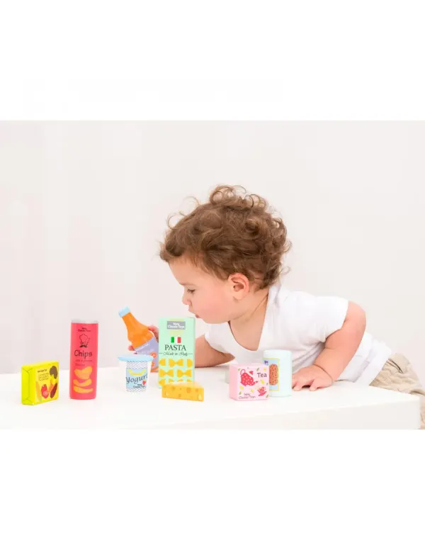 New Classic Toys Groceries 9 piece set - Play Food 2