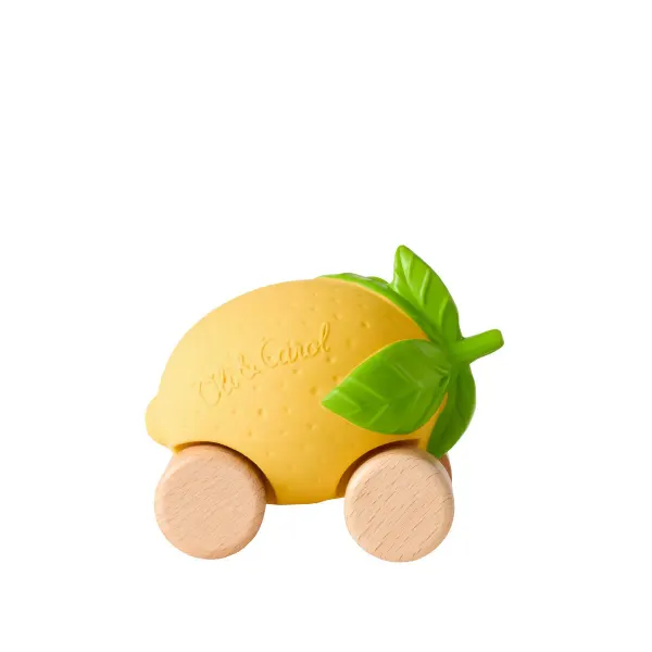 Oli & Carol Lou the Lemon Baby Car Toy for 0+ babies