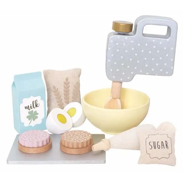 Jabadabado - Wooden Baking Cookies Set