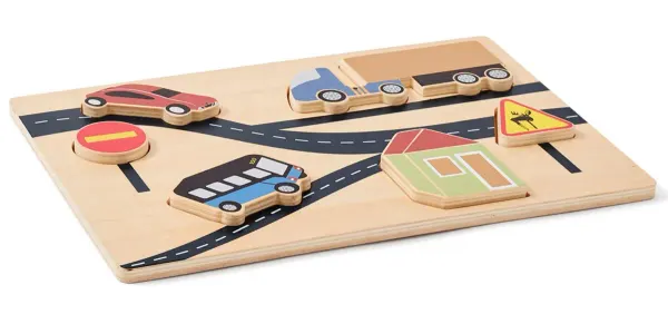 Kids Concept Car & Road Aiden Puzzle 2