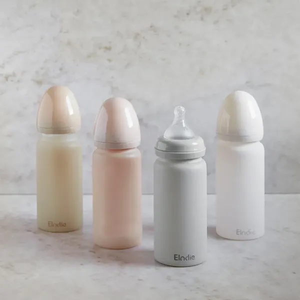 ELODIE Glass Feeding Bottle - Mineral Green 2