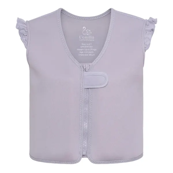 Vanilla Copenhagen Swimming vest -Lavender Frill - Oeko-Tex 2