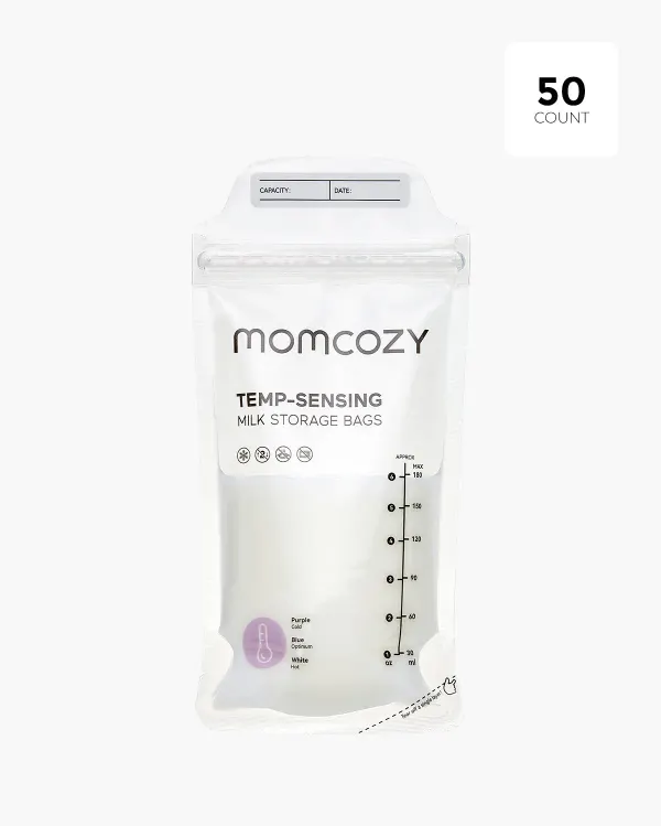 Momcozy - Temp sensing - Breastmilk Storage Bags (50pc)