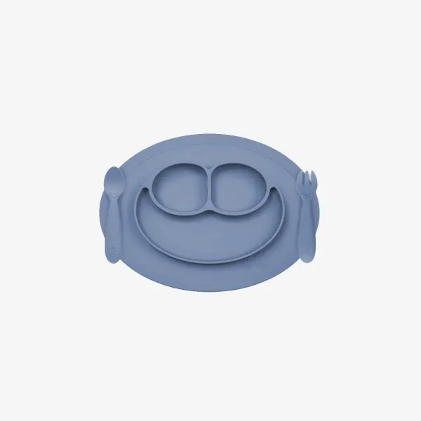 ezpz Mini Feeding set in Indigo