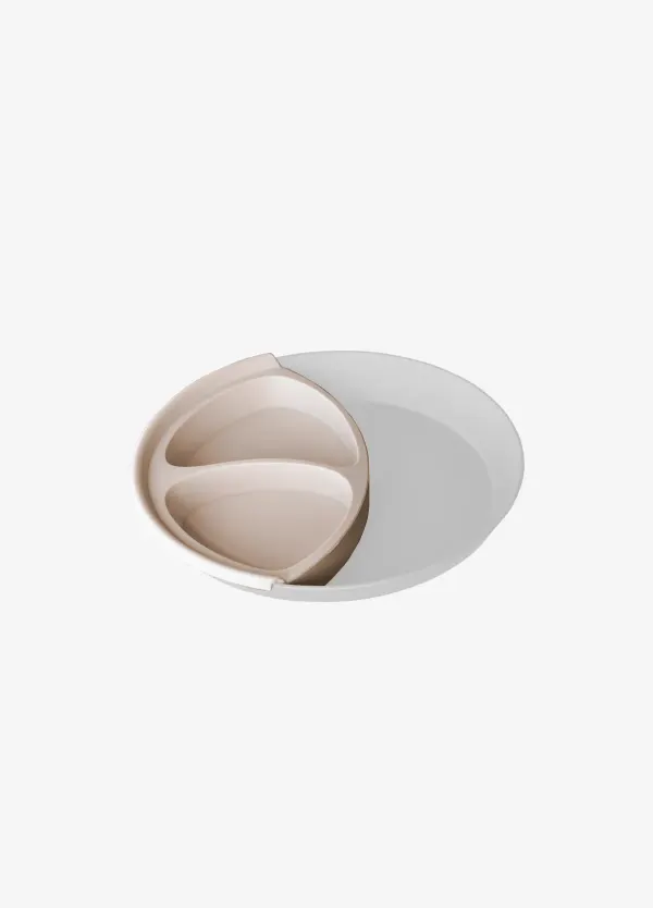 CITRON - Silicone plate divider - Beige (*PLATE NOT INCLUDED)