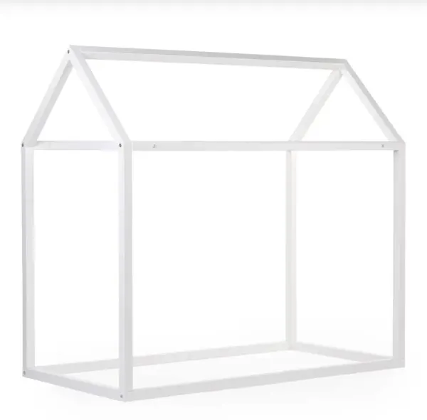 CHILDHOME Bed Frame House (70x140) - Off White