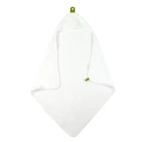 PUJ Hug - Hands Free Baby Hooded Towel with Silicone Clips