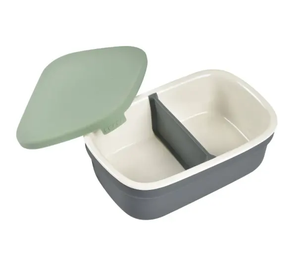 BEABA Ceramic Lunch Box - Mineral/Sage Green