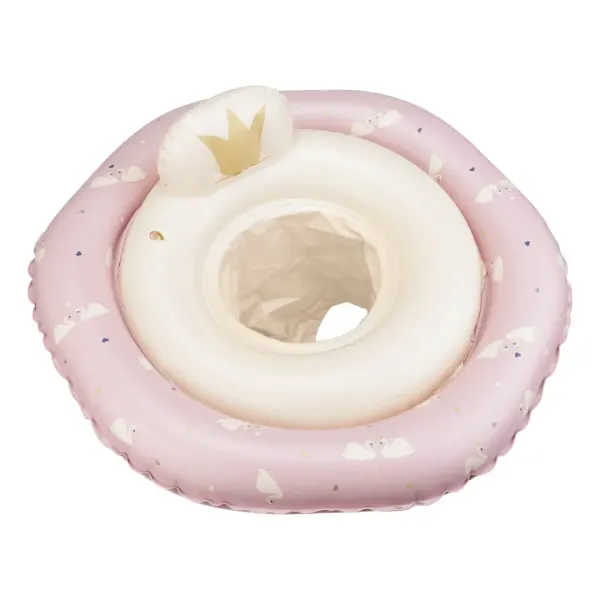 Vanilla Copenhagen Baby Swim Ring with Backrest - Swan Princess