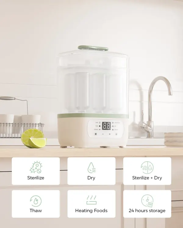 Momcozy - 8-in-1 Baby Bottle Steam Sterilizer 2