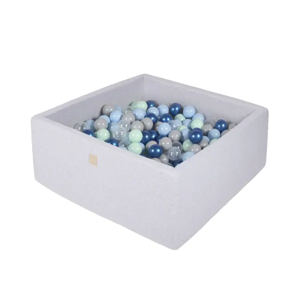 MeowBaby® Blue Lagoon Square Ball Pit + 250 balls 2