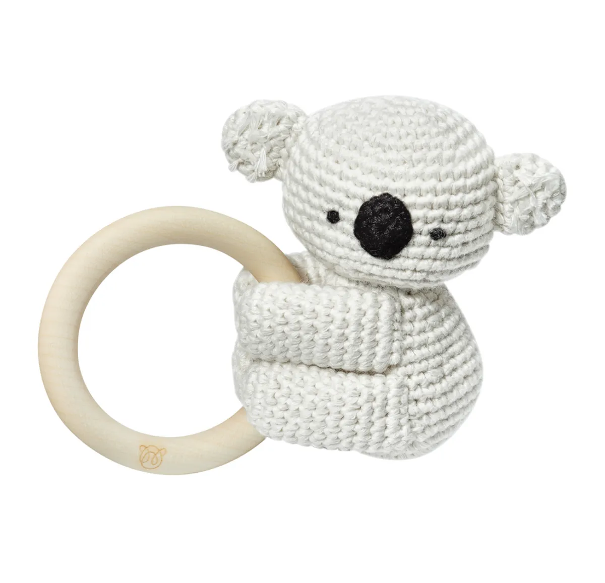 MAYLILY Rattle Teether Koala Cream MAYLILY Rattle Teether Koala Cream