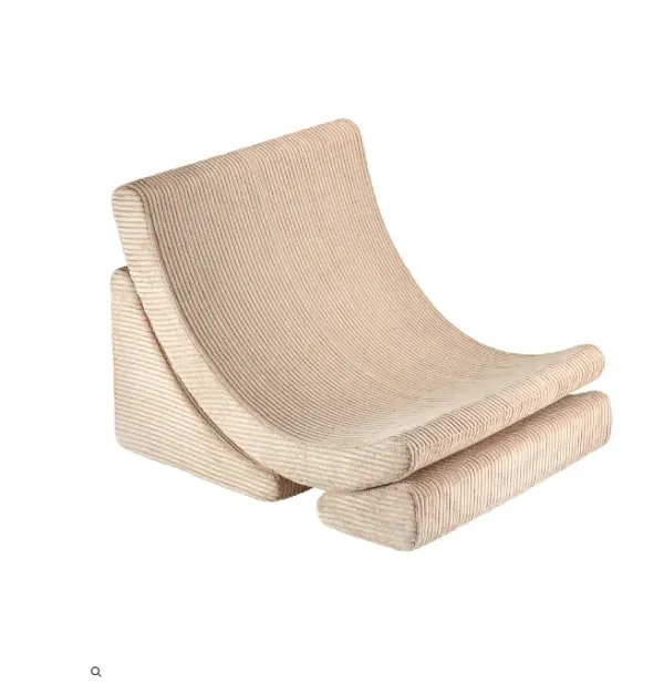 Wigiwama Moon Chair - Beige Corduroy
