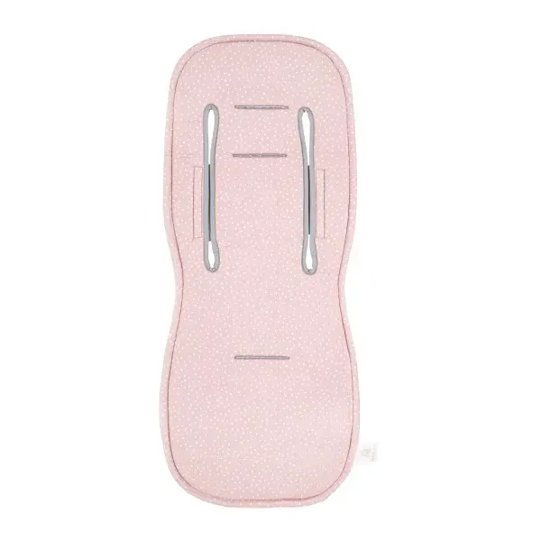 MAYLILY Anti-Sweat Stroller Insert - with 3D Mesh - Stones Pink