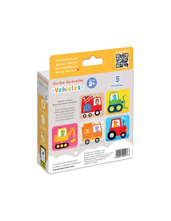 BANANA PANDA - On-the-go Puzzles - Vehicles 2
