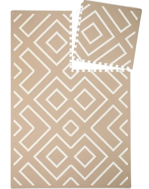 Eeveve Playmat - Desert Sand Modern Blocks Foam Puzzle