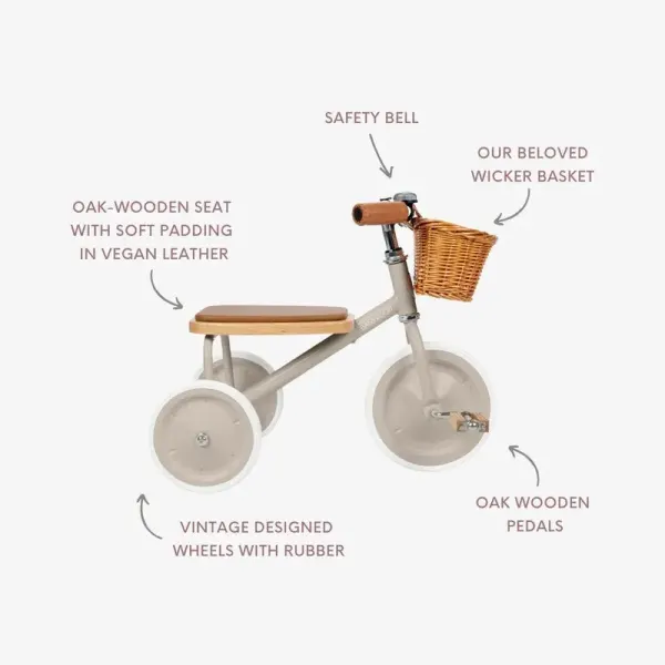 Banwood Trike - Beige 2