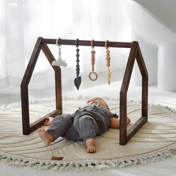 ELODIE - House of Elodie Baby Gym- Dark Wood 2