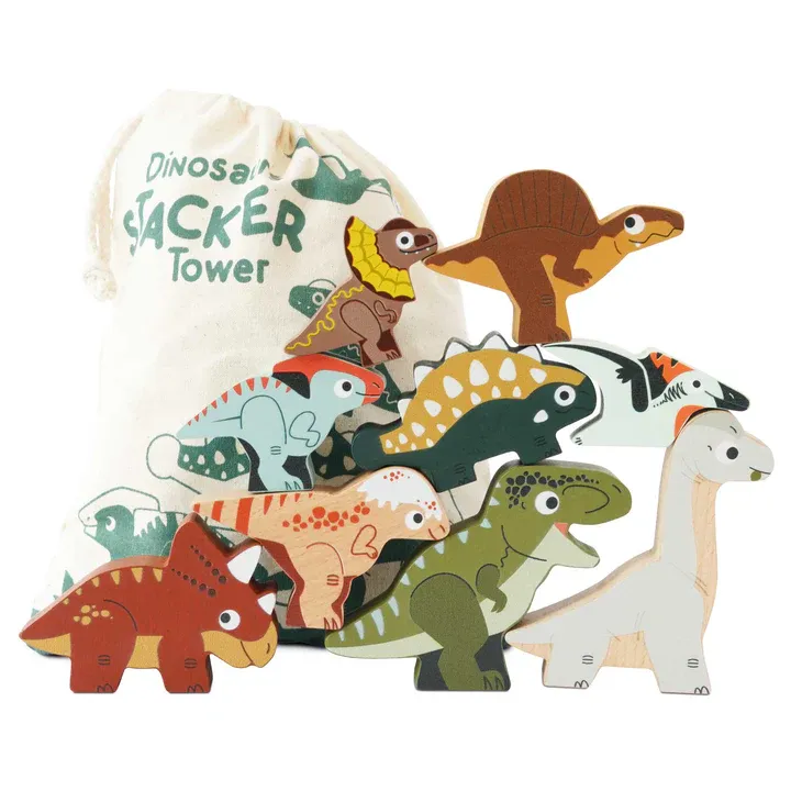 Jurassic Stacking Dinosaurs & Bag Jurassic Stacking Dinosaurs & Bag