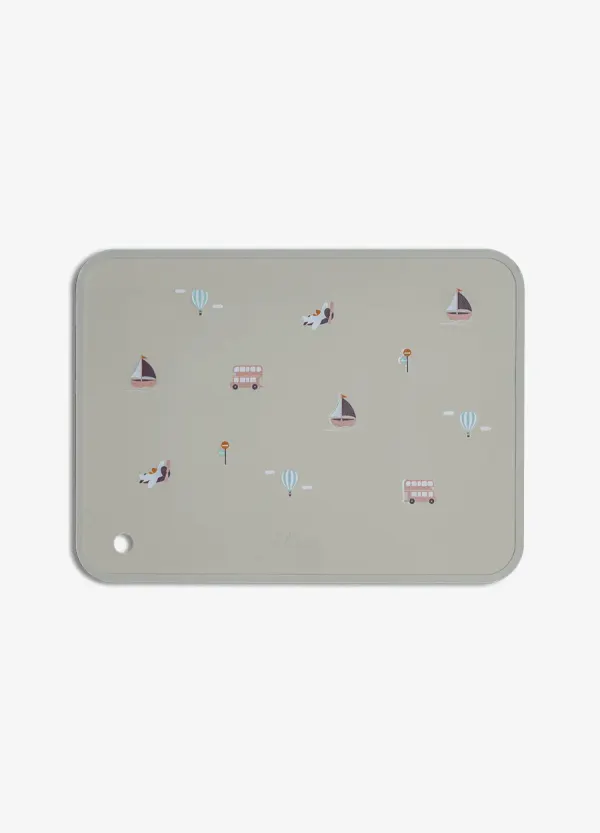 CITRON - Silicone Placemat Rectangle - Vehicles