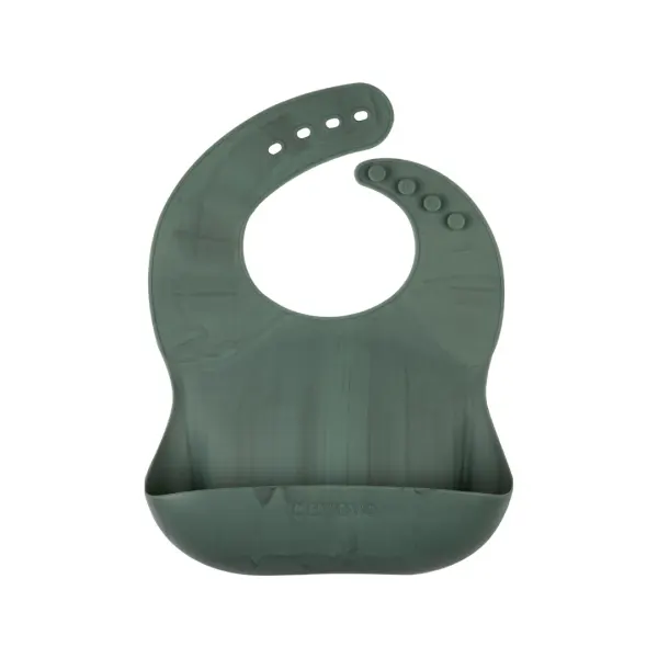 Eeveve Silicone Bib Marble Seiheki Green