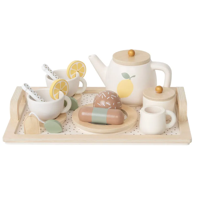 Jabadabado Wooden Lemon Afternoon Tea Set Jabadabado Wooden Lemon Afternoon Tea Set