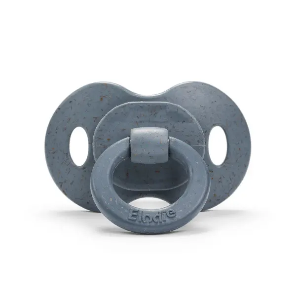 ELODIE - Bamboo Pacifier Orthodontic 3+ months - Tender Blue- Silicone