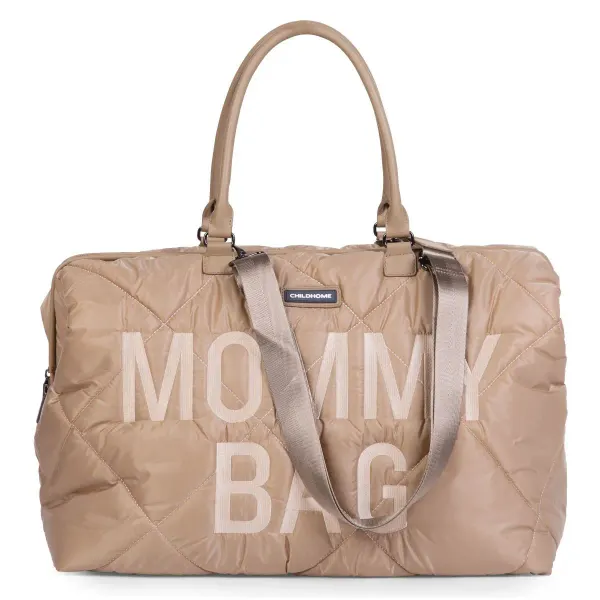 Childhome - Mommy Bag Nursery Bag - Puffered - Beige 2