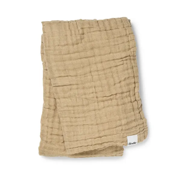 ELODIE - Crinkled Blanket - Pure Khaki ELODIE - Crinkled Blanket - Pure Khaki