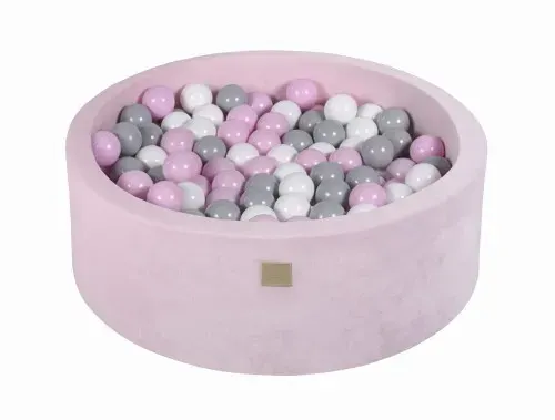 MeowBaby® Pink Cotton Candy Ball Pit + 200 balls