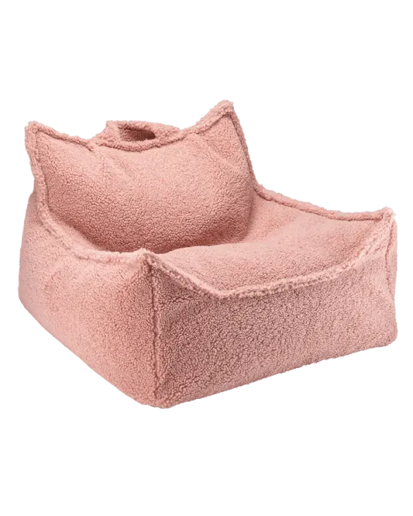 Wigiwama Beanbag Chair - Guava Boucle