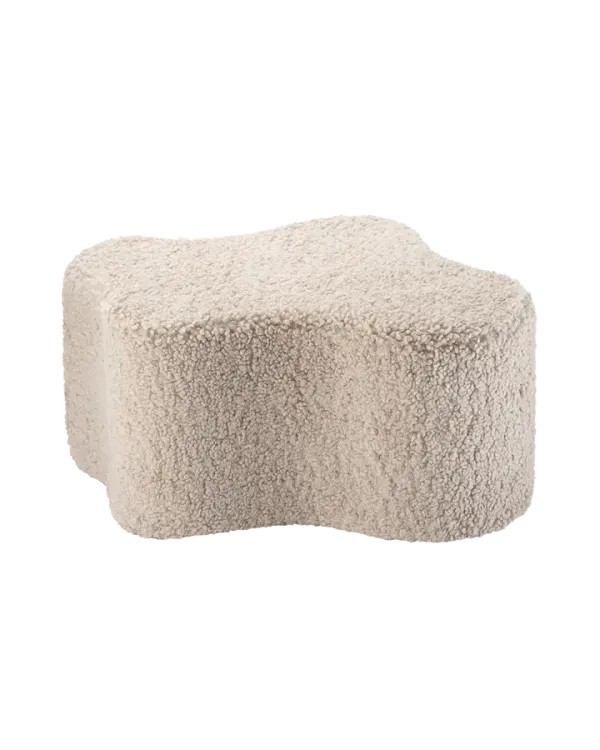 Wigiwama - Cloud Pouffe - Biscuit