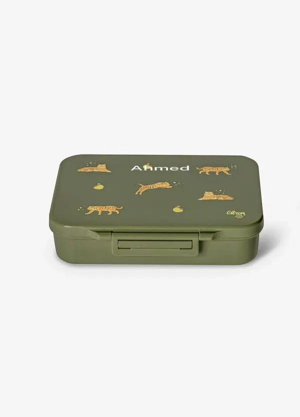 Citron Tritan Bento Lunchbox - Tiger