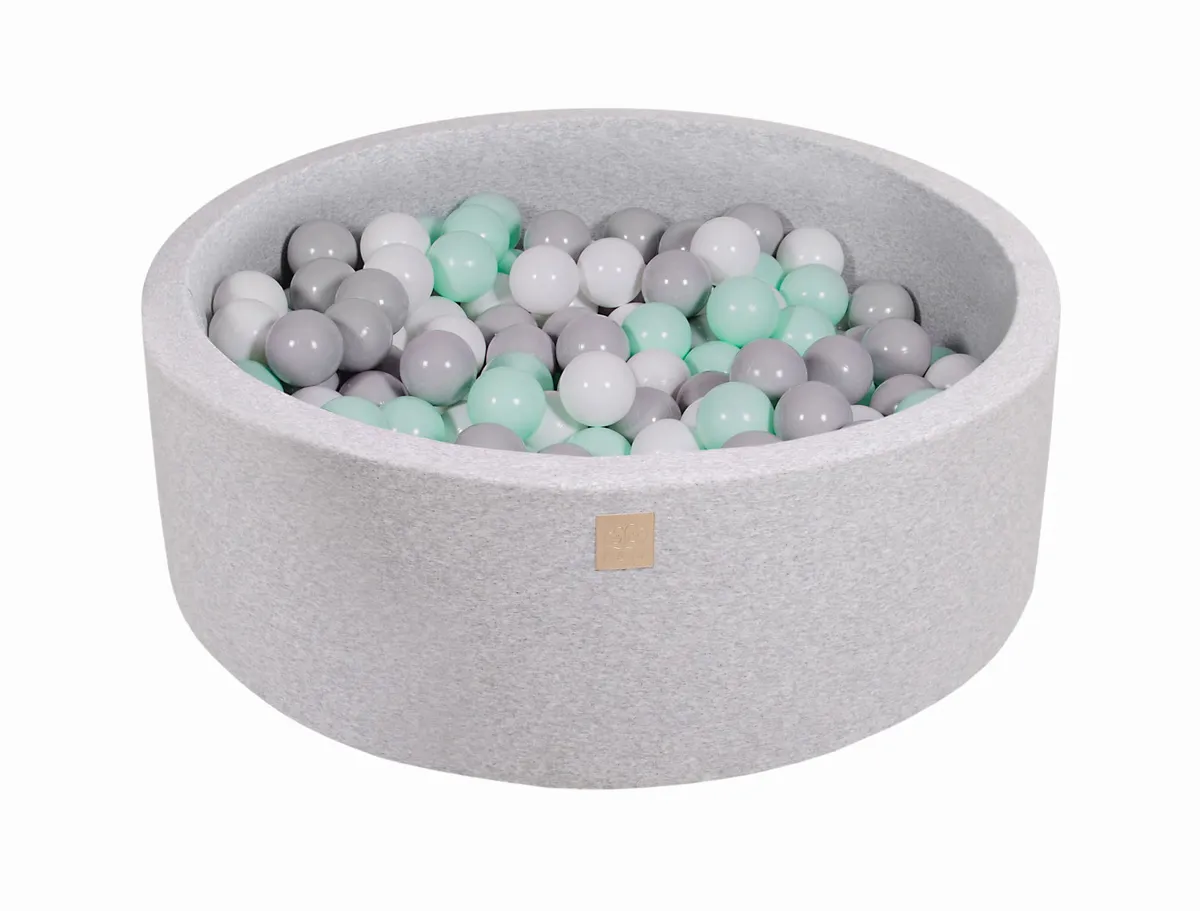 MeowBaby® Cotton Mint Cloud Round Ball Pit + 200 balls MeowBaby® Cotton Mint Cloud Round Ball Pit + 200 balls