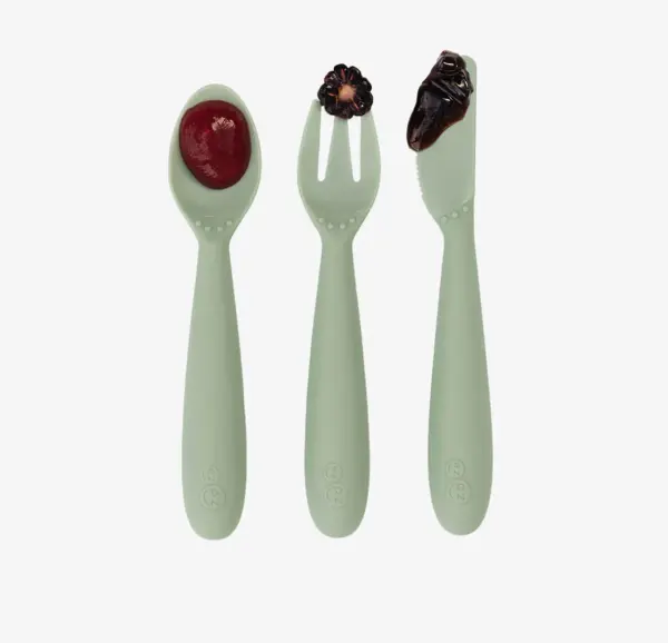 ezpz Happy Utensils Sage 2