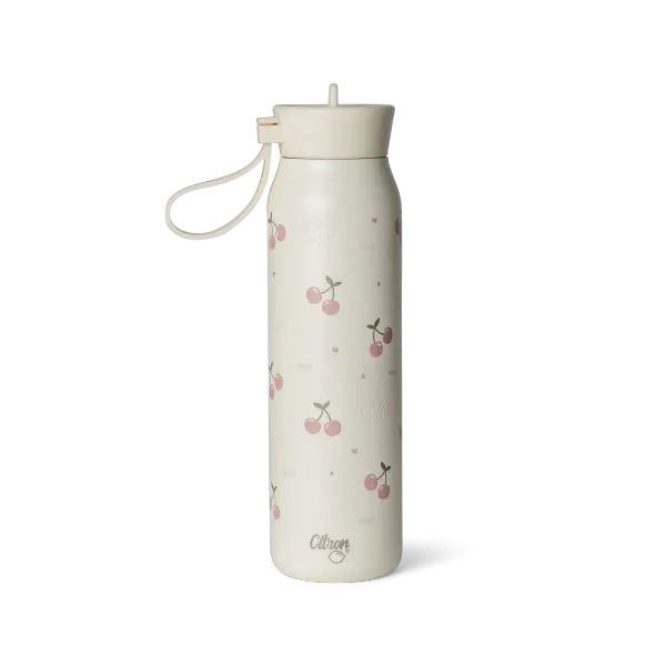 CITRON 350ml Stainless Steel Thermos Bottle - Cherries 2