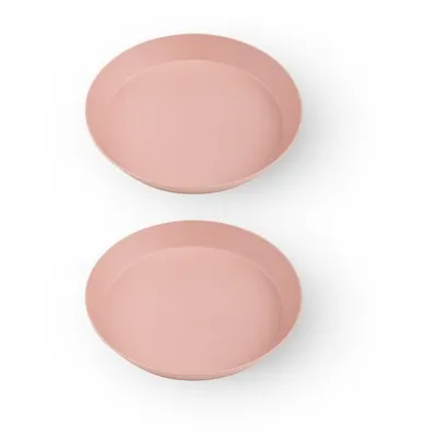 Bio Based Plates - Set of 2 - Pink Bio Based Plates - Set of 2 - Pink