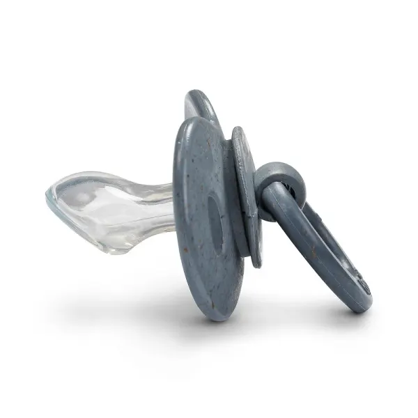 ELODIE - Bamboo Pacifier Orthodontic 3+ months - Tender Blue- Silicone 2
