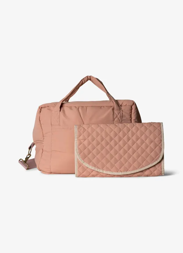 CITRON Blush Multipurpose Bag with matching changing pad included 2