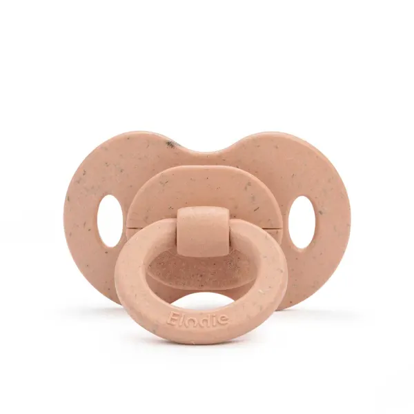 ELODIE - Bamboo Pacifier Natural Rubber 3+ months - Blushing Pink