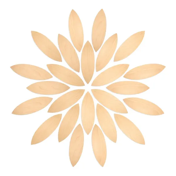 Grapat Wooden Birchwood - Petals Building Platform