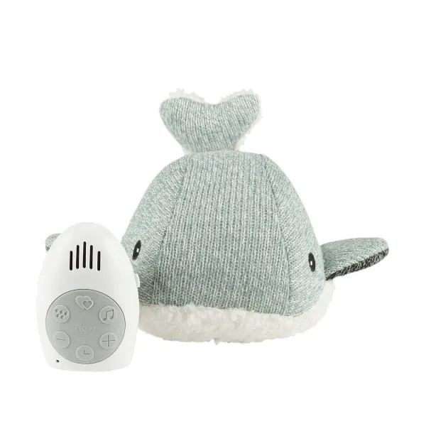 FLOW AMSTERDAM Moby (mint whale) - Heartbeat comforter