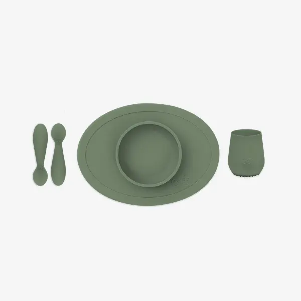 ezpz First Foods Set in Sage