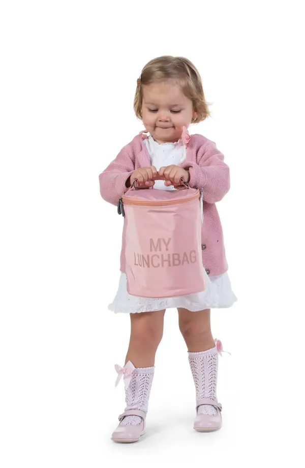 Childhome - My Lunchbag - With Insulation Lining - Pink Copper 2