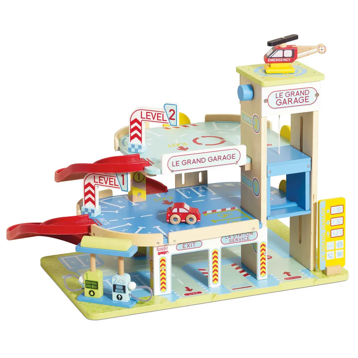 Le Toy Van Wooden Garage Le Toy Van Wooden Garage