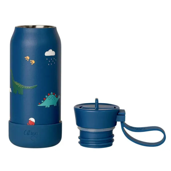 CITRON 250ml Stainless Steel Thermos Bottle - Dino 2