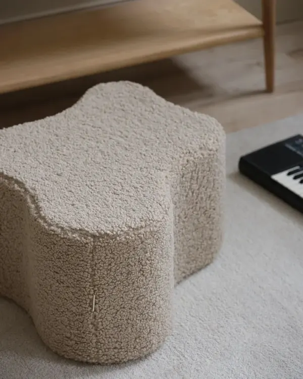Wigiwama - Cloud Pouffe - Biscuit 2