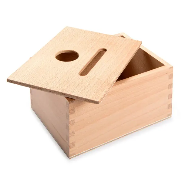 Grapat Montessori / Waldorf Wooden Permanence Box