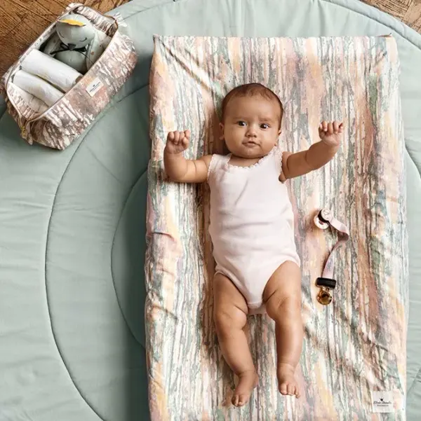 ELODIE - Changing Pad Cover - Unicorn Rain 2